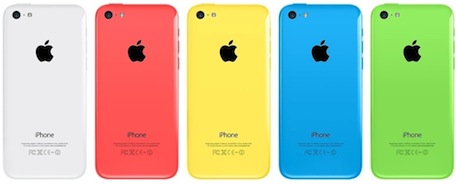iPhone 5c lineup