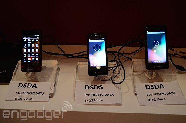 Qualcomm 展示4g Lte 双卡双通原型机 实机已经等候批核了