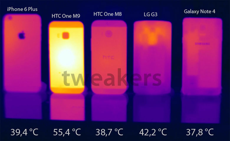 El HTC M9 quema (literalmente) en las primeras pruebas