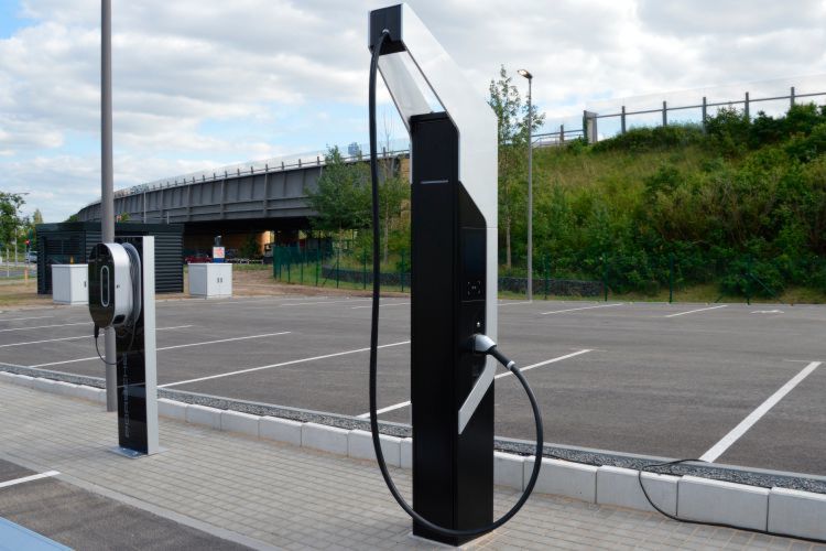 Porsche's new high-speed EV charging station