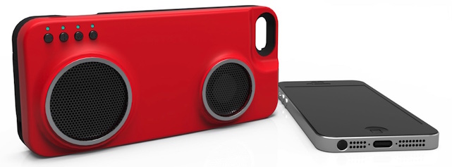 PERI Duo -- iPhone battery case and Bluetooth/Wi-FI speaker in one!