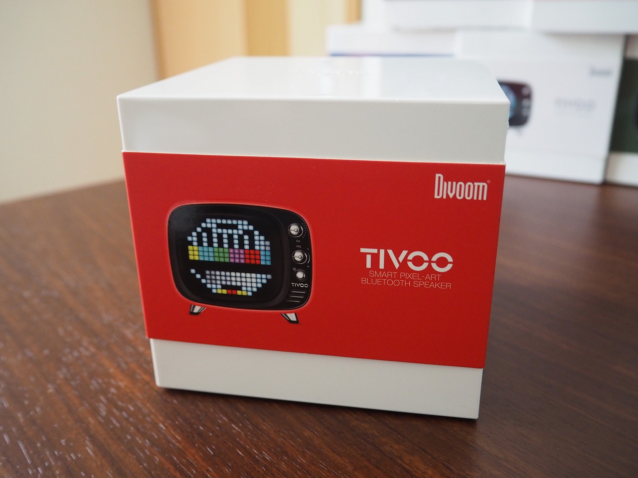 レトロtv風ヤバかわbtスピーカー Divoom Tivooでドット絵を楽しむ Engadget 日本版