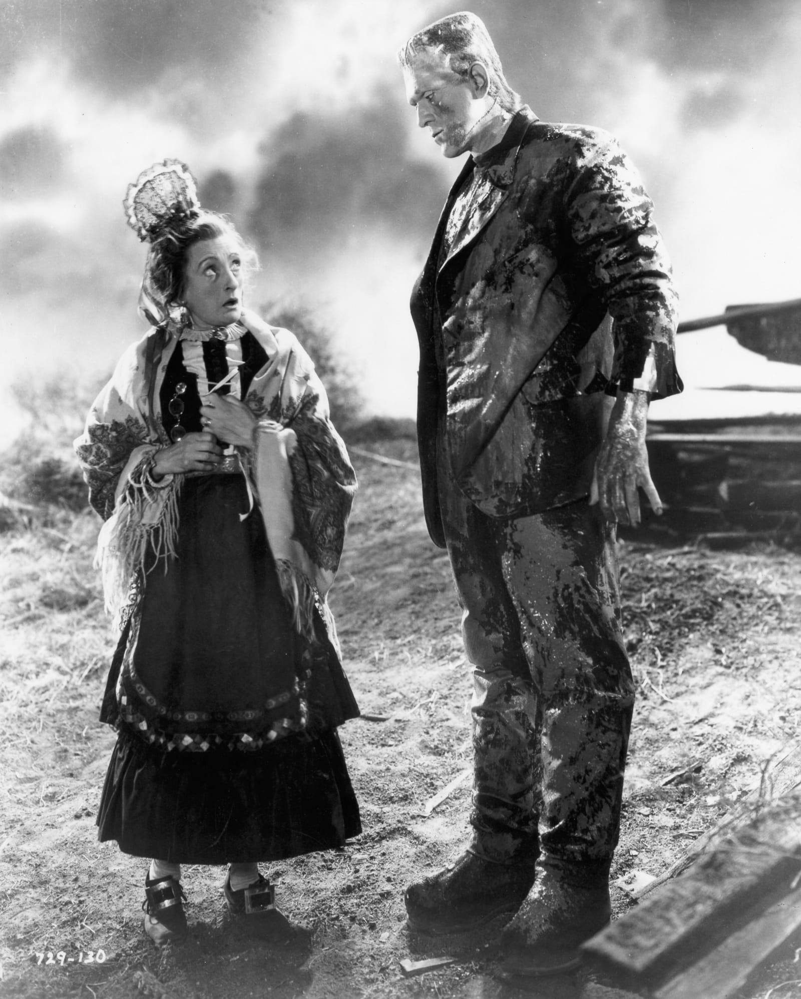 Boris Karloff In Frankenstein