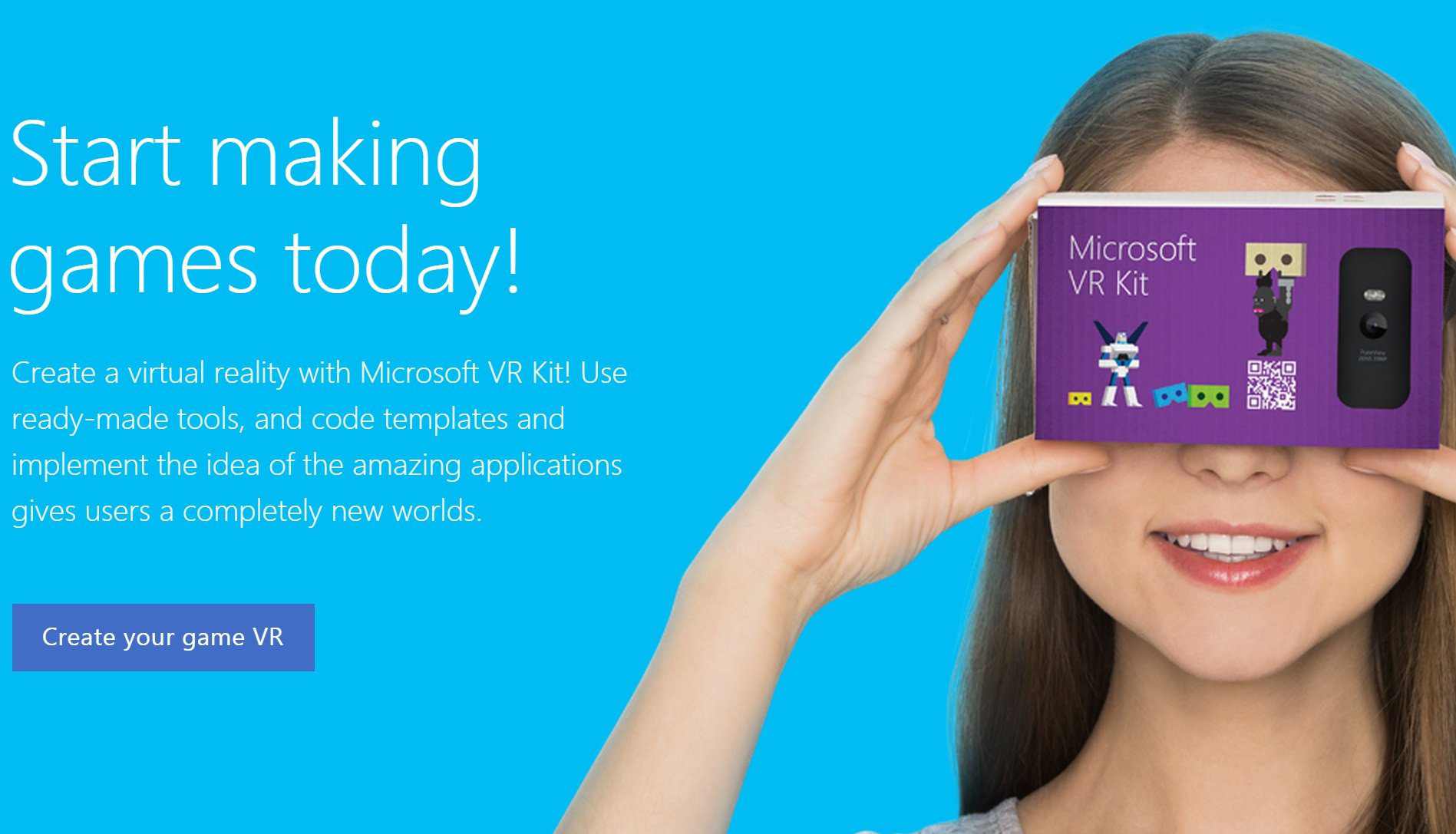 Microsoft tendrá también su cartón de realidad virtual