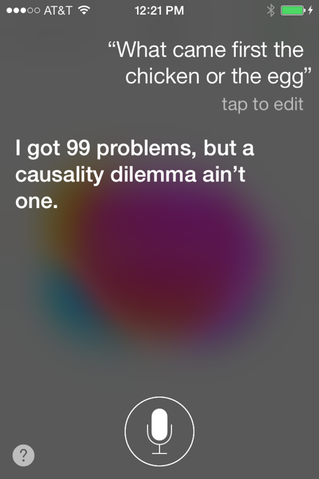 Talking to Siri: Which came first? | Engadget