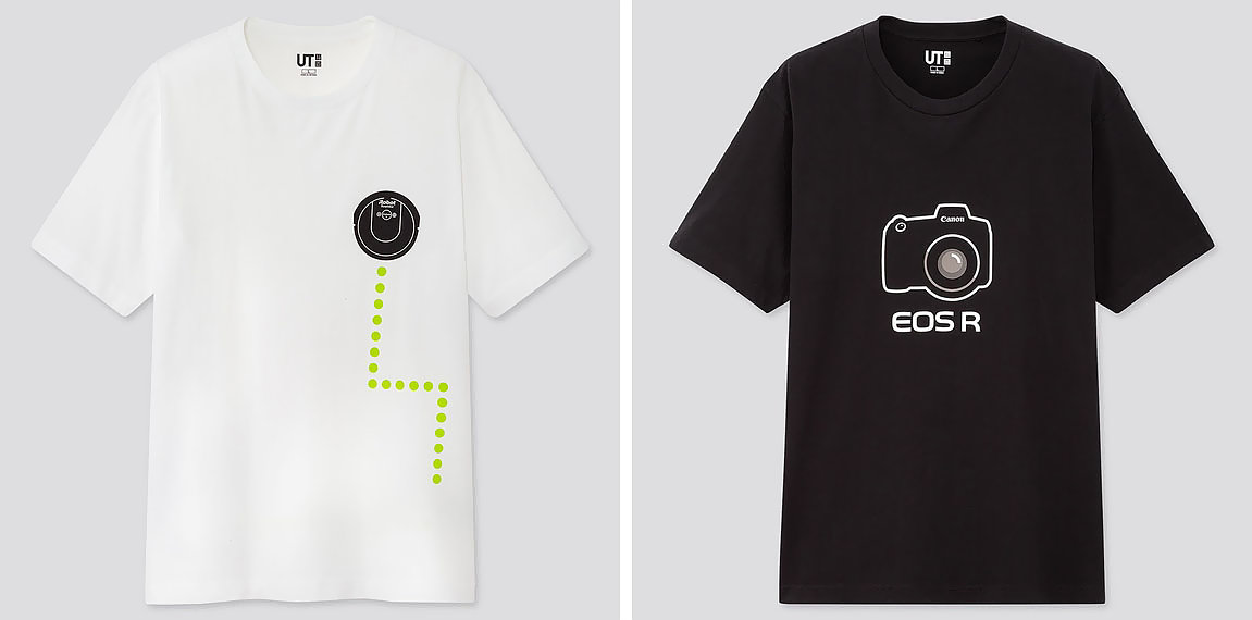 今春のユニクロtシャツはルンバにeos R バルミューダ 定番ブランドがテーマのシリーズに Engadget 日本版