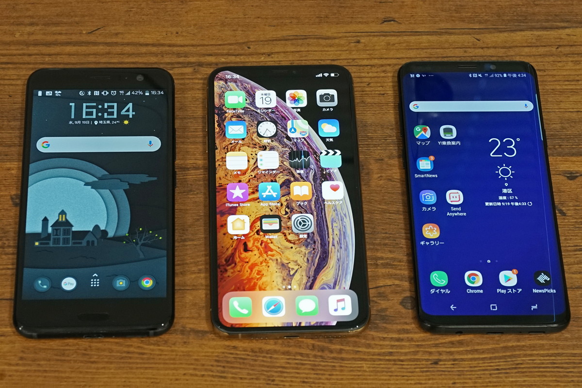 Iphone Xs Max の画面はどれだけデカイ 大きさ比較三番勝負 Engadget 日本版