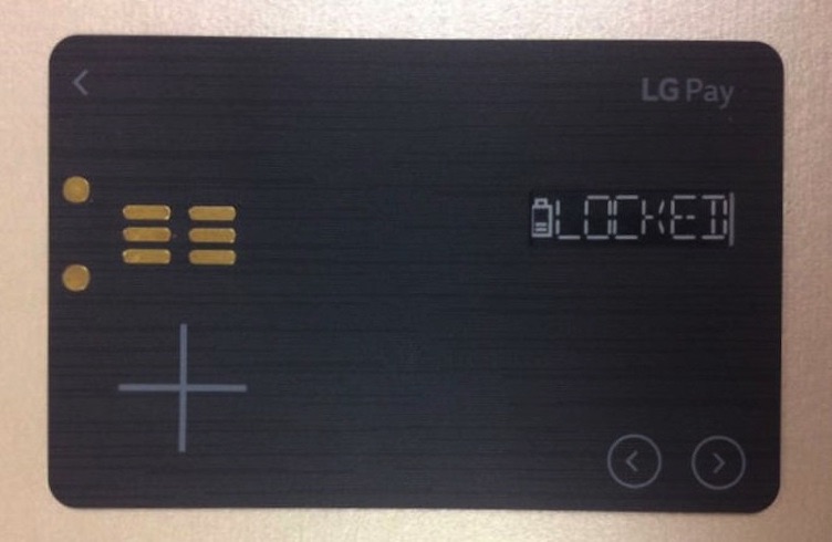 LG Pay White Card