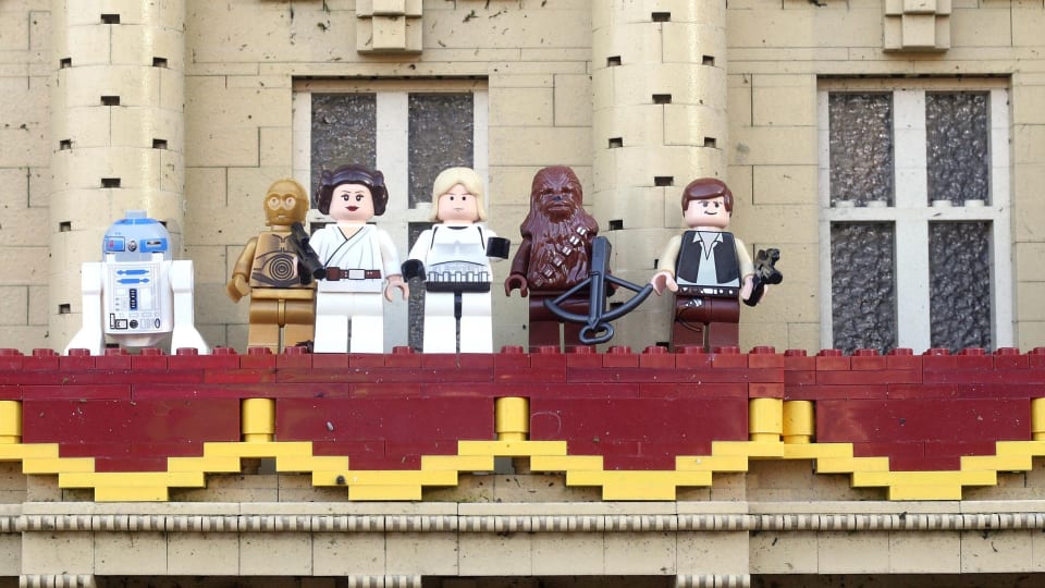 Star Wars takes over Legoland