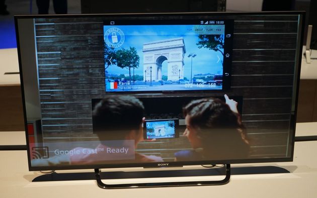 ソニーの新ブラビアは最初からchromecast機能内蔵 Android Tv採用でgoogle Cast対応 Engadget 日本版