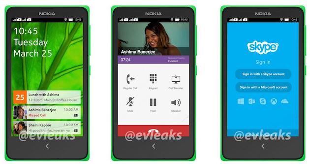 Nokia Normandy screenshots