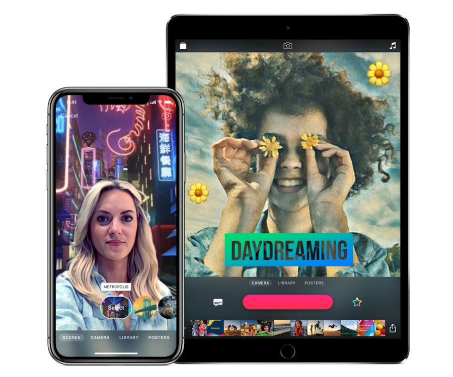 Appleの無料ビデオ編集アプリ Clips が神アプデ Iphone Xなら自宅でトリップできます Engadget 日本版