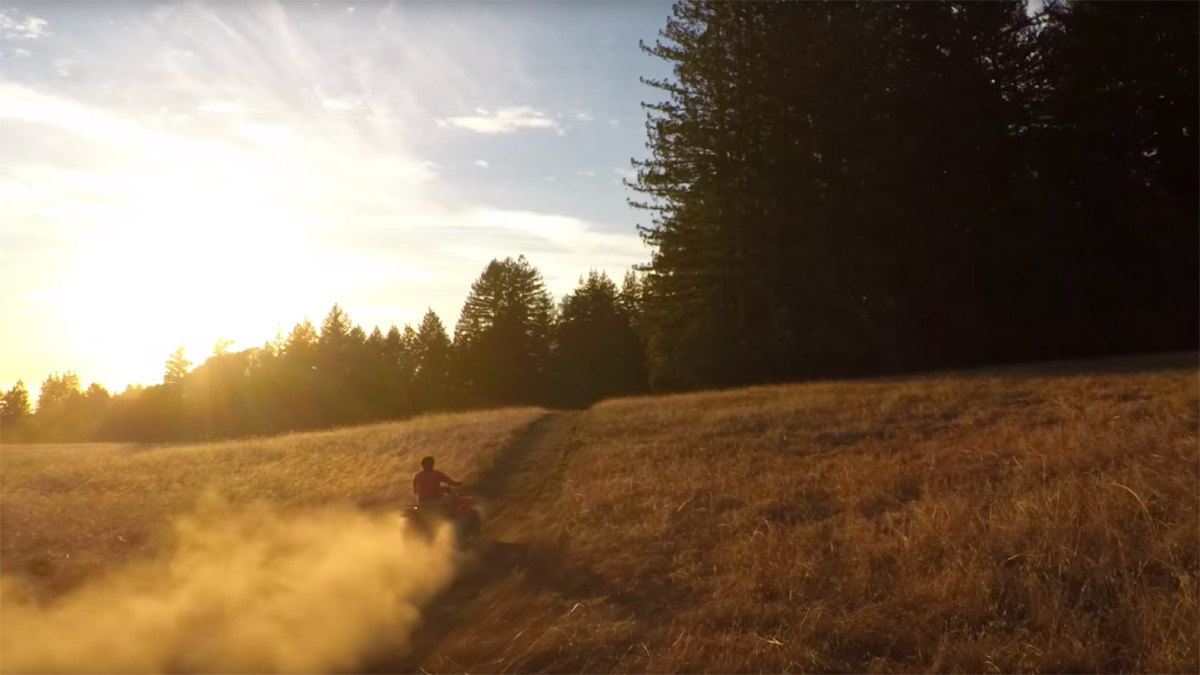 GoPro's first footage from its camera drone