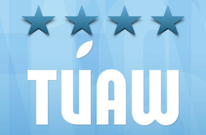 TUAW rating, four star rating out of four stars possible