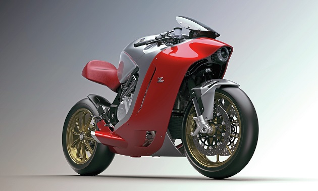近未来的なボディのスーパーバイク Mvアグスタ F4z の写真が公開される ミラノの著名デザインハウスとコラボ Engadget 日本版