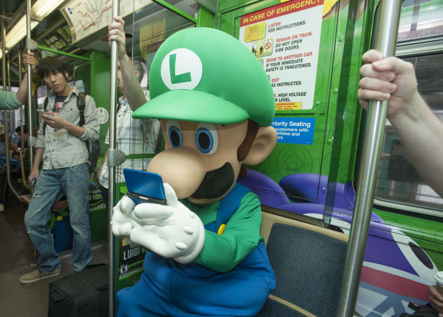 Nintendo Train Takeover