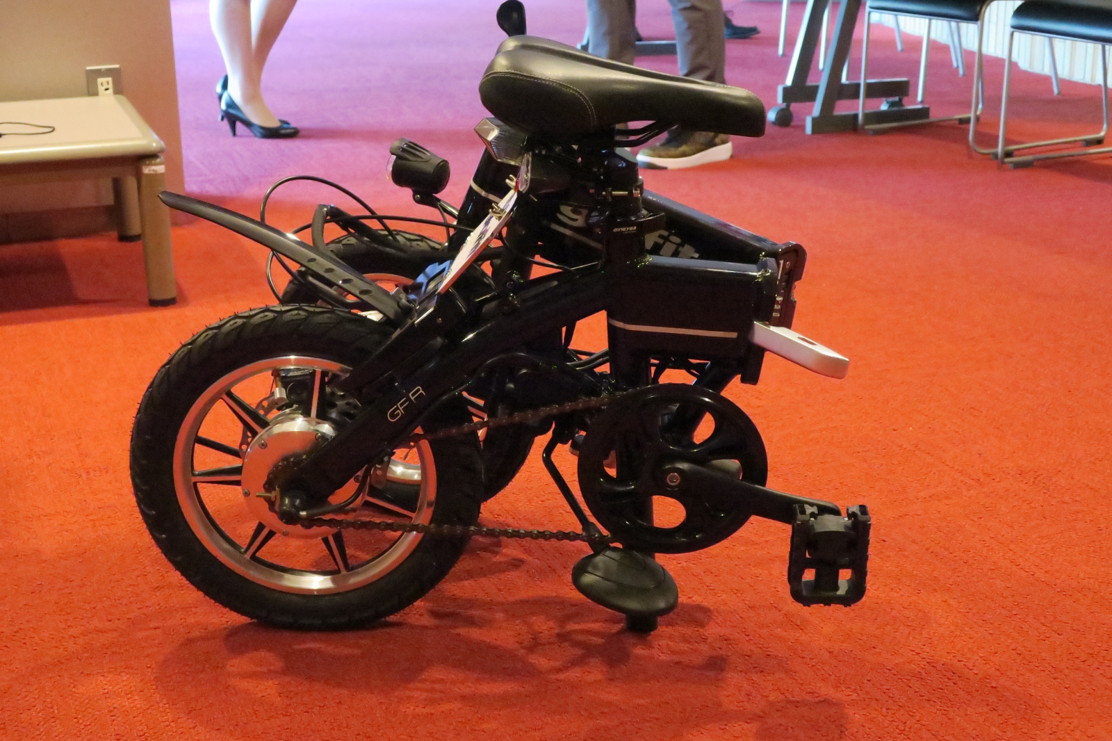 baaのついていない自転車 過酷なテスト