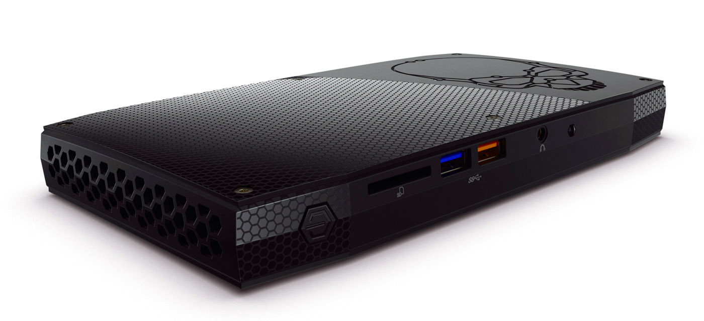 Intel is introducing the Skull Canyon NUC at the 2016 Game Developers Conference on March 16, 2016. (Credit: Intel Corporation)