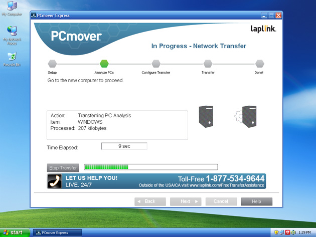 Laplink PCmover Express for Windows XP
