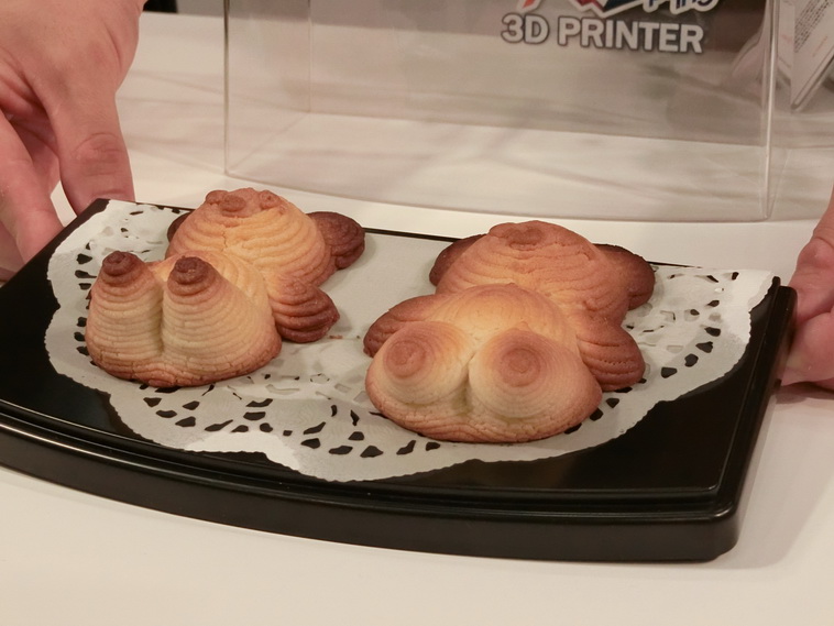 クッキーや和菓子が作れるフード3dプリンタが日本初公開 試食してみました Engadget 日本版