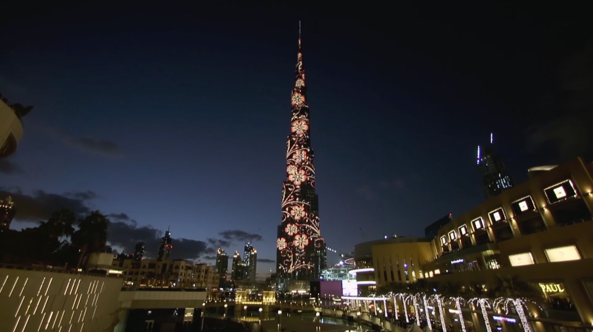 Screenshot des Burj-Khalifa-Videos