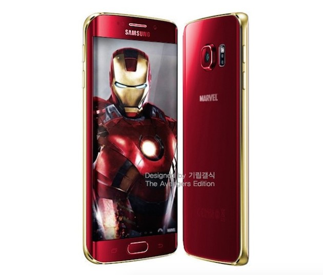 Samsung Galaxy S6 Edge 'Iron Man Edition'
