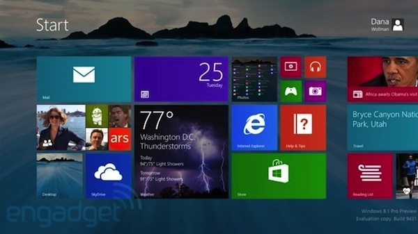 La actualización 1 de Windows 8.1 llegaría el 11 marzo con un énfasis especial en los tablets básicos