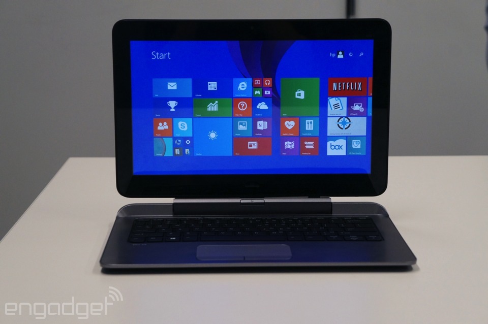 HP's Pro x2 612 laptop-tablet hybrid brings pen support, a sturdy keyboard