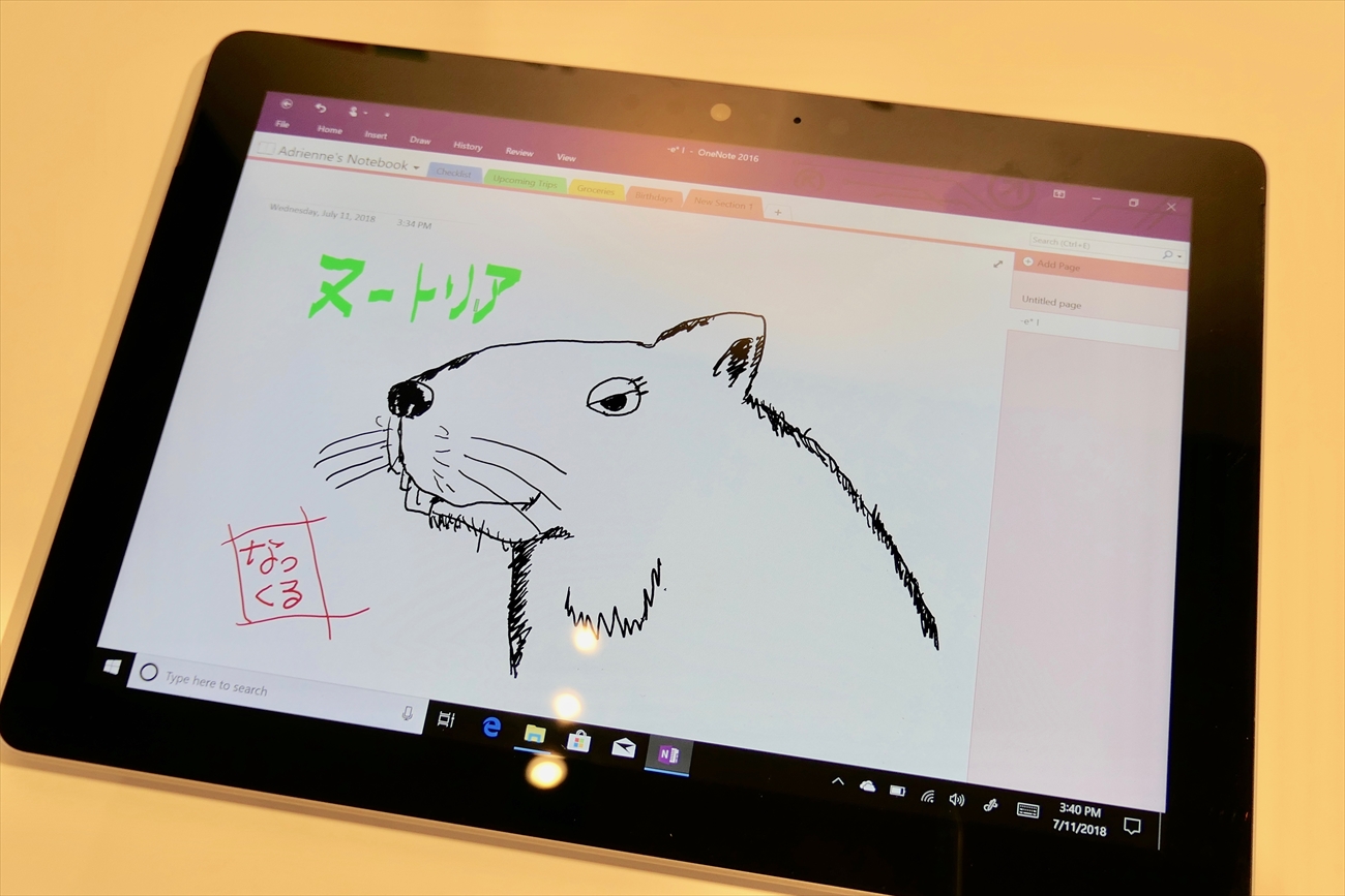 Surface Goインプレ。ペンをはじめ気になる点をチェック、LTEモデルの 