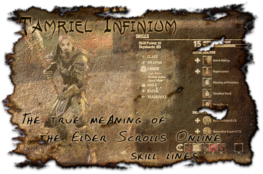 Tamriel Infinium: The true meaning of The Elder Scrolls Online skill lines