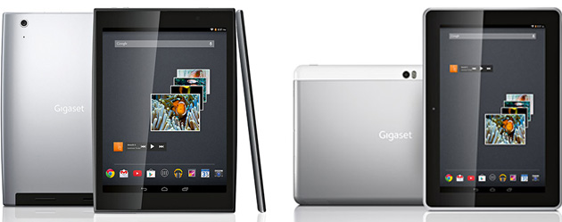 Gigaset QV830 and QV1030 tablets