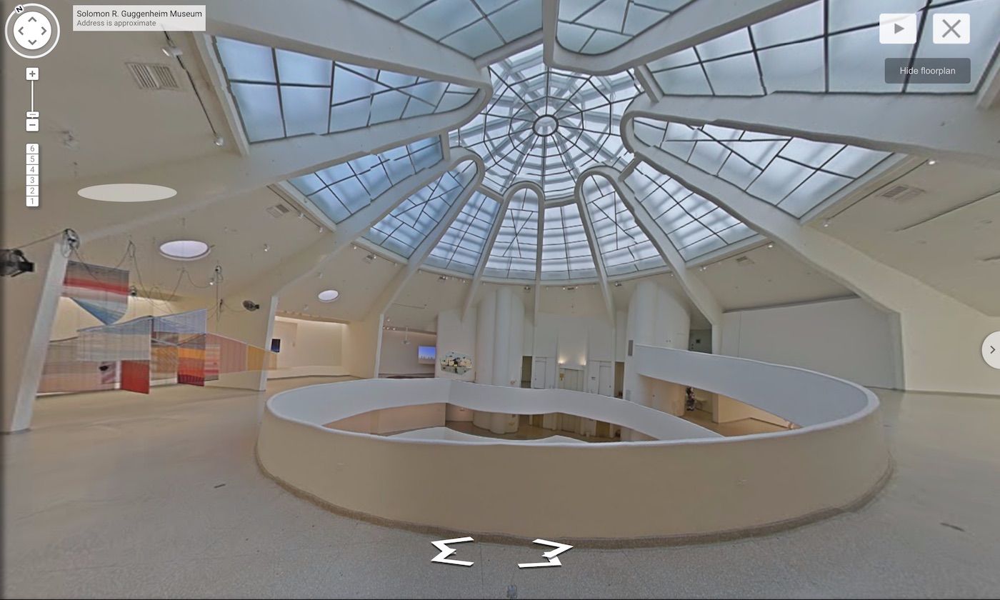 Google Guggenheim Street View