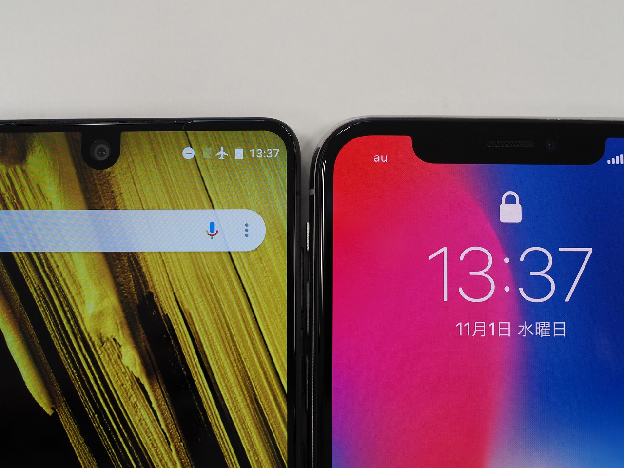 Iphone Xは本当に狭額縁なのか Essential Phone Pixel 2 Xl Mi Mix2と比べてみた Engadget 日本版