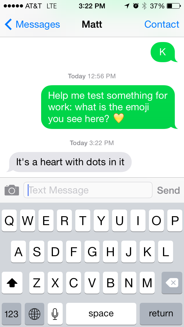Heart me a emoji sent she A Guide