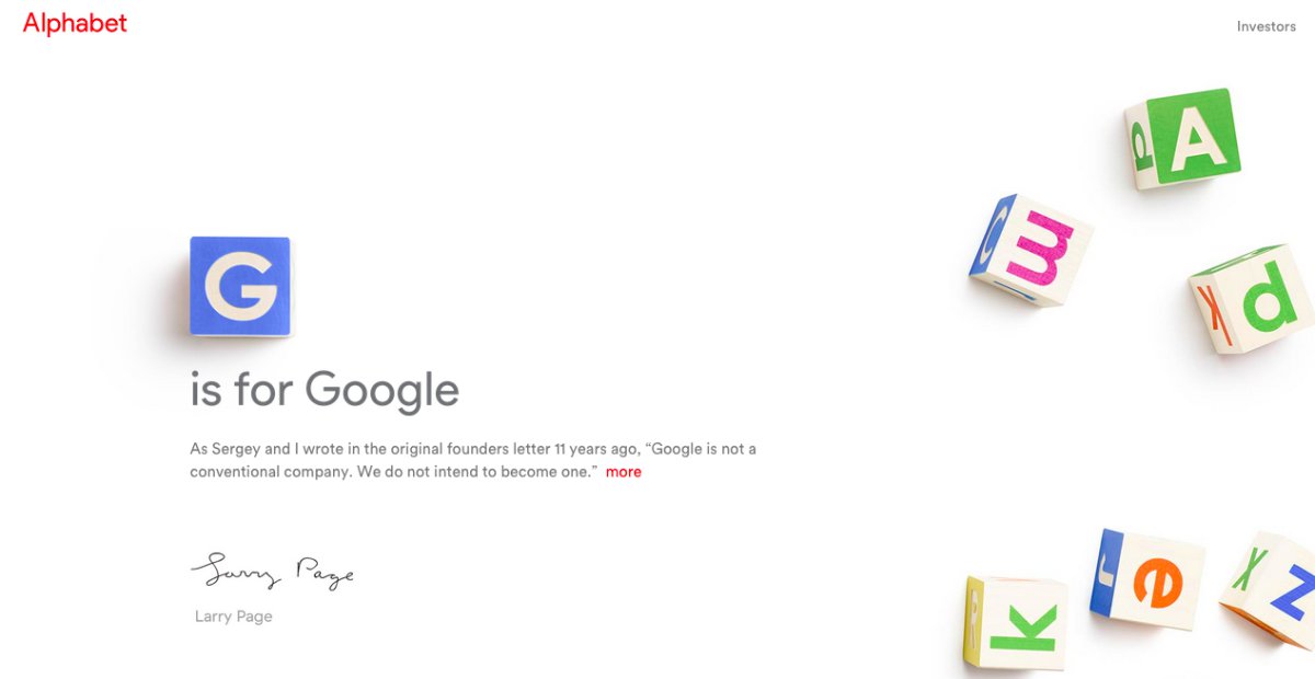 Google se reorganiza y recibe un nuevo CEO: Sundar Pichai