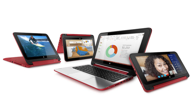 HP's Pavilion x360 convertible has a low price, decidedly Yoga-like design