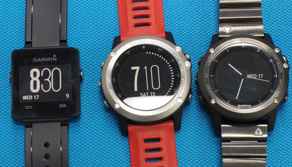 Garmin intros three smartwatches, all of them aimed at sports junkies