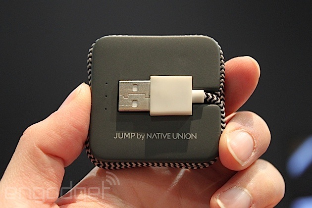 Native Union's Jump charging cable can juice up your devices on the go