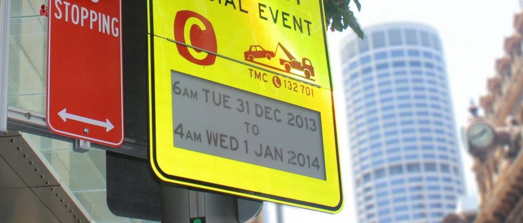 世界初の電子ペーパー道路標識をシドニー市が導入 日程や時間帯で内容変更 Engadget 日本版