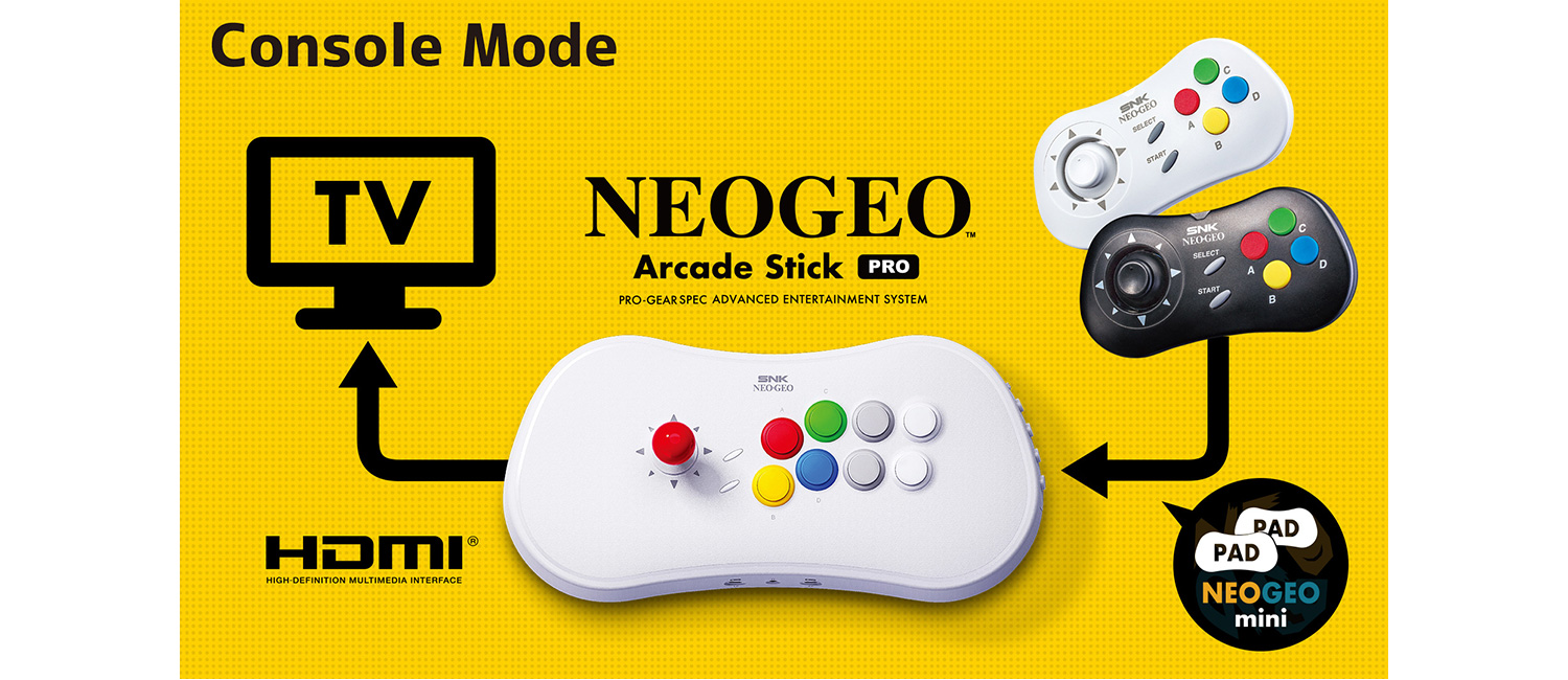 SNK NeoGeo Arcade Stick Pro