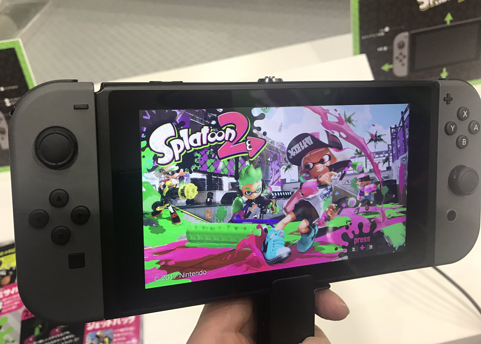 スイッチ版 スプラトゥーン2 17年夏発売 ネット対戦 ローカル対戦対応 ゲーム内イベントも予定 Engadget 日本版