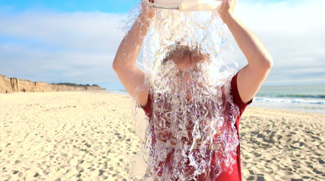 Apple's Phil Schiller takes the ALS Association Ice Bucket Challenge