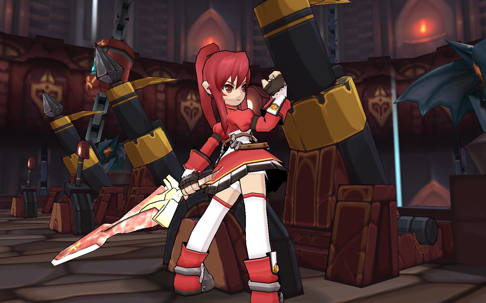 Elsword Imports Crossover Character Elesis From Grand Chase Engadget