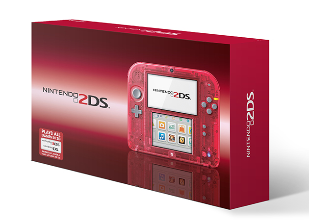 Nintendo 2DS Crystal Red