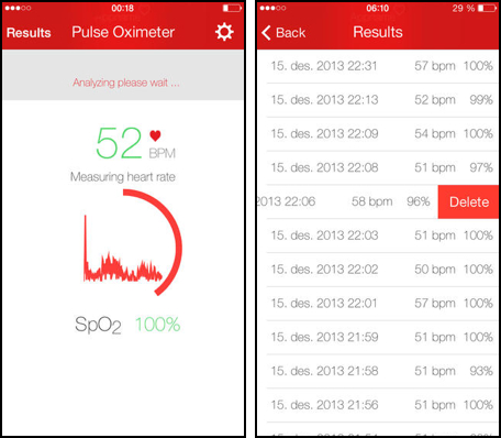 App: digiDoc Pulse Oximeter tries to measure your heart rate and Engadget