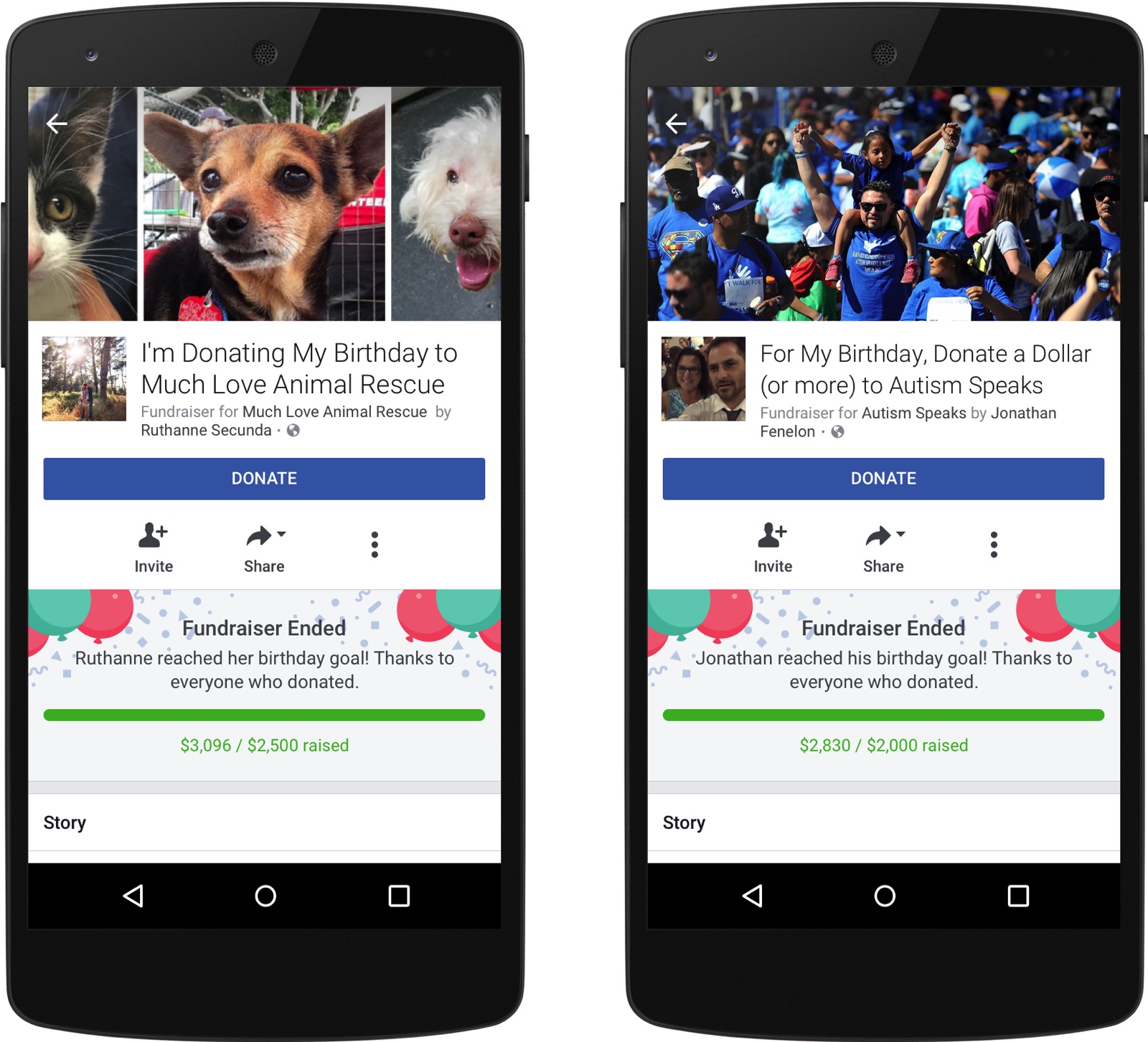 Facebook helps you celebrate birthdays with videos and fundraising |  Engadget