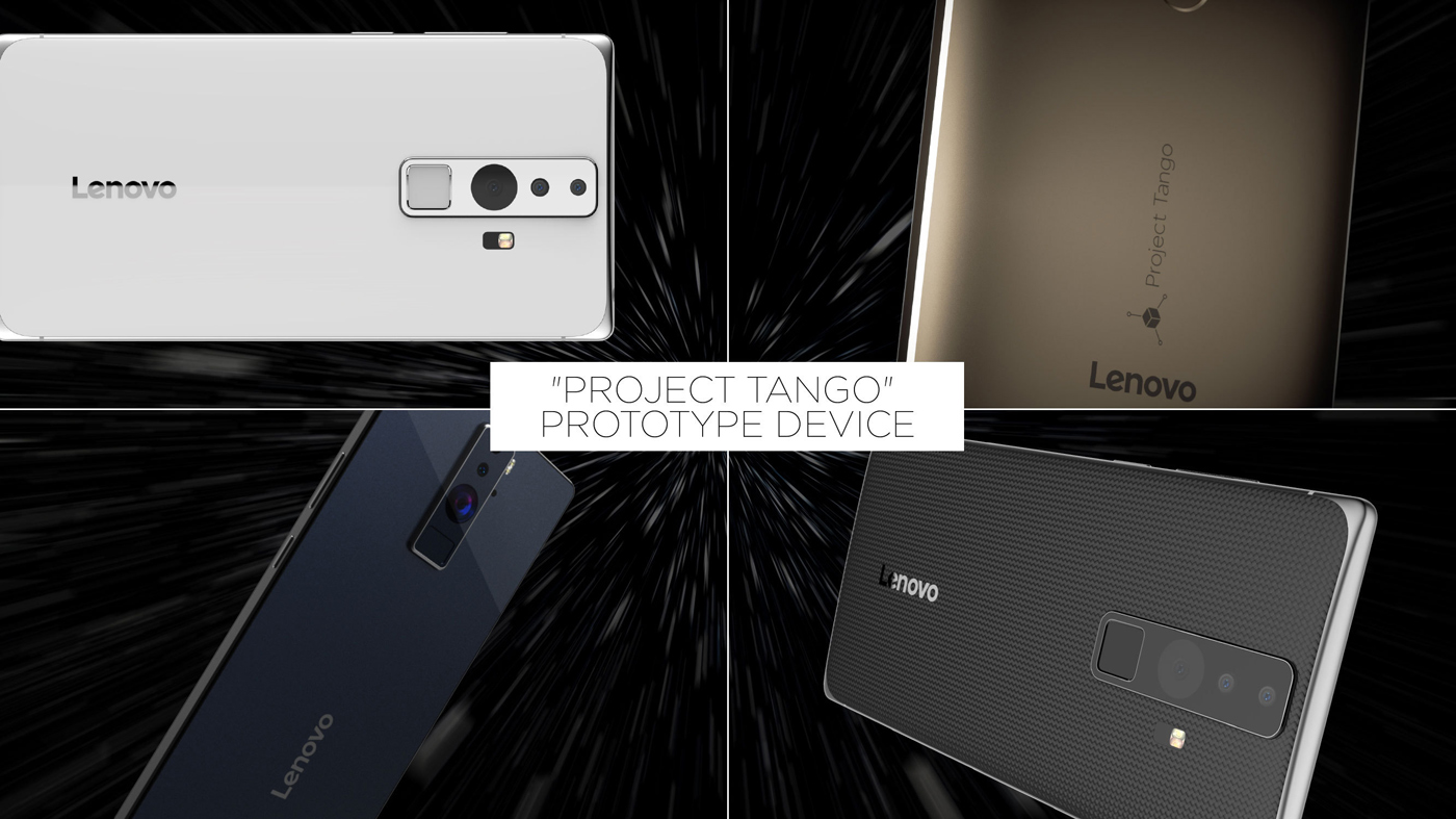 Lenovo's Project Tango phone prototype