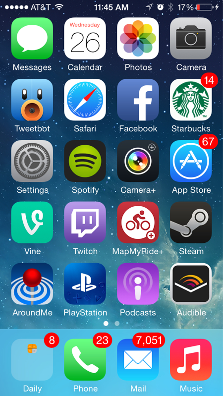 iphone screenshots