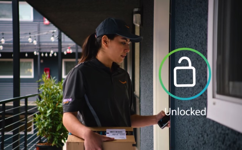 Amazon Key: Wenn sich die Wohnungstür für den Paketdienst selber öffnet