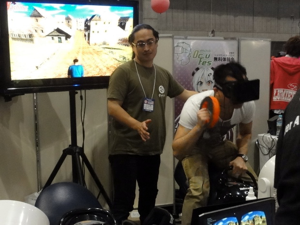 超会議3 Ocufesチームが乗馬ゲームhashilusを出展 Oculus 乗馬マシンで仮想荒くれ馬にライド Engadget 日本版